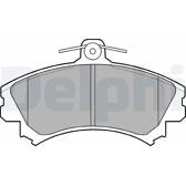 Front brake pad set DELPHI - LP993