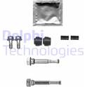 Guide Sleeve Kit, brake caliper DELPHI - KS1063
