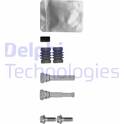 Guide Sleeve Kit, brake caliper DELPHI - KS1072