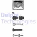Guide Sleeve Kit, brake caliper DELPHI - KS1081