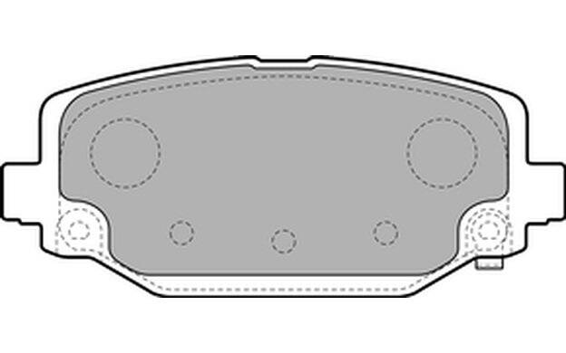 DELPHI Plaquettes De Freins Mercedes-Benz w176 c117 x117 x166 x156 w166 c292 r172 Arrière