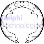 Jeu de mâchoires de frein DELPHI - LS2026