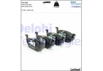 Ferodo FDB1094 Jeu De 4 Plaquettes De Frein Avant – Qualité Premium Pour Audi A3 Et Compatibles