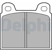 Jeu de plaquettes de frein avant DELPHI - LP20