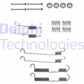 Kit d'accessoires (mâchoire de frein) DELPHI - LY1054