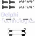 Kit d'accessoires (mâchoires de frein de stationnement) DELPHI - LY1104