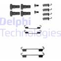 Kit d'accessoires (mâchoires de frein de stationnement) DELPHI - LY1198