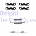 Kit d'accessoires (mâchoires de frein de stationnement) DELPHI - LY1201