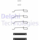 Kit d'accessoires (plaquette de frein) DELPHI - LX0044
