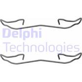 Kit d'accessoires (plaquette de frein) DELPHI - LX0167