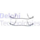 Kit d'accessoires (plaquette de frein) DELPHI - LX0210