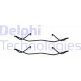 Kit d'accessoires (plaquette de frein) DELPHI - LX0236