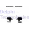 Kit d'accessoires (plaquette de frein) DELPHI - LX0270