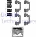 Kit d'accessoires (plaquette de frein) DELPHI - LX0584