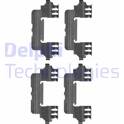 Kit d'accessoires (plaquette de frein) DELPHI - LX0629