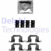 Kit d'accessoires (plaquette de frein) DELPHI - LX0650