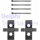 Kit d'accessoires (plaquette de frein) DELPHI - LX0652