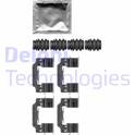 Kit d'accessoires (plaquette de frein) DELPHI - LX0664