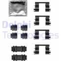 Kit d'accessoires (plaquette de frein) DELPHI - LX0680