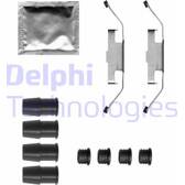 Kit d'accessoires (plaquette de frein) DELPHI - LX0683
