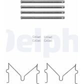 Kit d'accessoires (plaquette de frein) DELPHI - LX0691