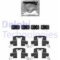 Kit d'accessoires (plaquette de frein) DELPHI - LX0696