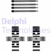 Kit d'accessoires (plaquette de frein) DELPHI - LX0702