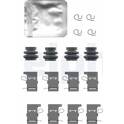 Kit d'accessoires (plaquette de frein) DELPHI - LX0732