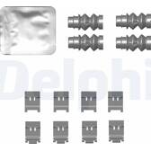 Kit d'accessoires (plaquette de frein) DELPHI - LX0772