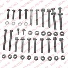 Kit de réparation (bras triangulaire) DELPHI - TD726W