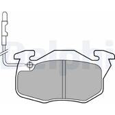 Kit pastiglie freno anteriore DELPHI - LP490