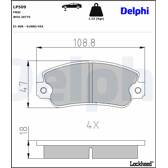 Kit Pastiglie Freno A Disco TRW GDB297 | Ricambio Auto Nuovo - 4