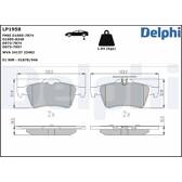 Blue Print ADA104249 Kit Pastiglie Freno A Disco - Ricambio Auto Di Qualità - Facile Montaggio Per Sistema Frenante - 2