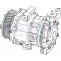 Kompressor, klimatanläggning DELPHI - CS20351