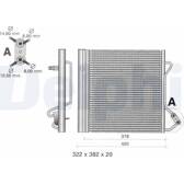Kondensor, klimatanläggning DELPHI - TSP0225320