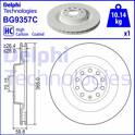 Brake disc (per unit) DELPHI - BG9357C
