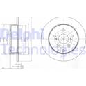Brake disc set (2) DELPHI - BG4115