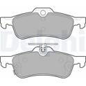 Rear brake pad set DELPHI - LP2007