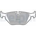 Rear brake pad set DELPHI - LP907