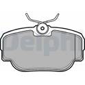 Rear brake pad set DELPHI - LP914