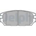 Rear brake pad set DELPHI - LP921