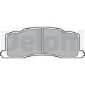 Rear brake pad set DELPHI - LP943