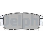 Rear brake pad set DELPHI - LP954