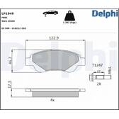 Remblokkenset voor DELPHI - LP1949