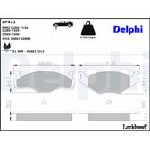 Remblokkenset voor DELPHI - LP421