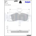 Remblokkenset voor DELPHI - LP616