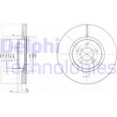 Set van 2 remschijven DELPHI - BG4056C