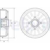 Remtrommel DELPHI - BFR576