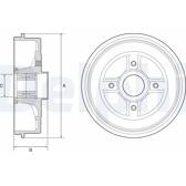Remtrommel DELPHI - BFR595