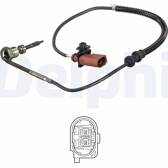 Sensor, avgastemperatur DELPHI - TS30247